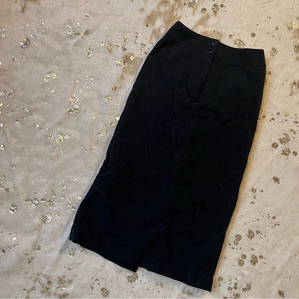 Vintage Lauren Ralph Lauren 2P Wool Blend Pencil Skirt